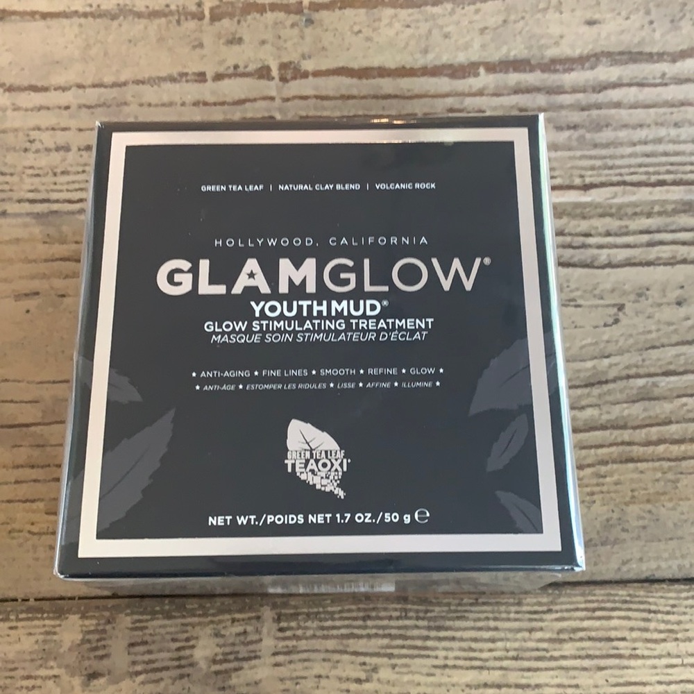Glamglow Youth Mud Glow Stimulating & Exfoliating  Mask NIB